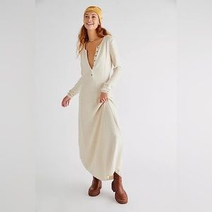 Free People El Topo Sweater Maxi Dress